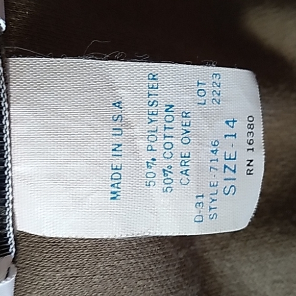 Vintage 1970s Lynn Davis dress belt set 14 - Picture 5 of 6